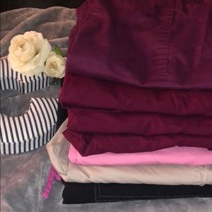 7 pairs EUC Scrub Pants